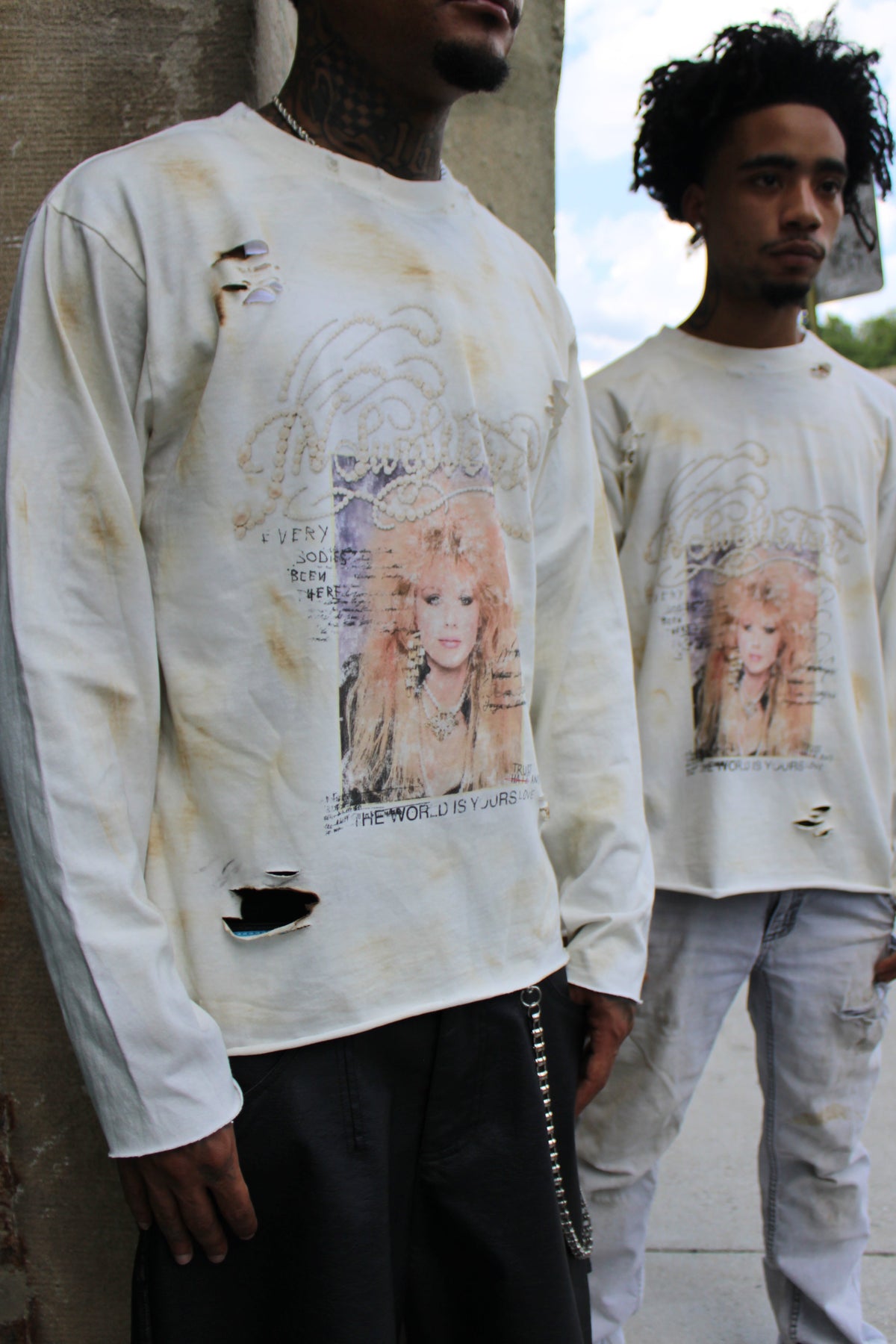 Distressed Dolly Long Sleeve